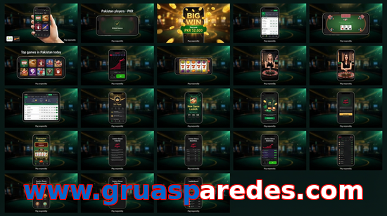 Main screen of Www.gruasparedes.com bet page for PK players