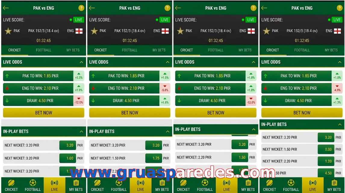 Game list for Www.gruasparedes.com bet section