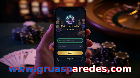 Main screen of Www.gruasparedes.com login page for PK players